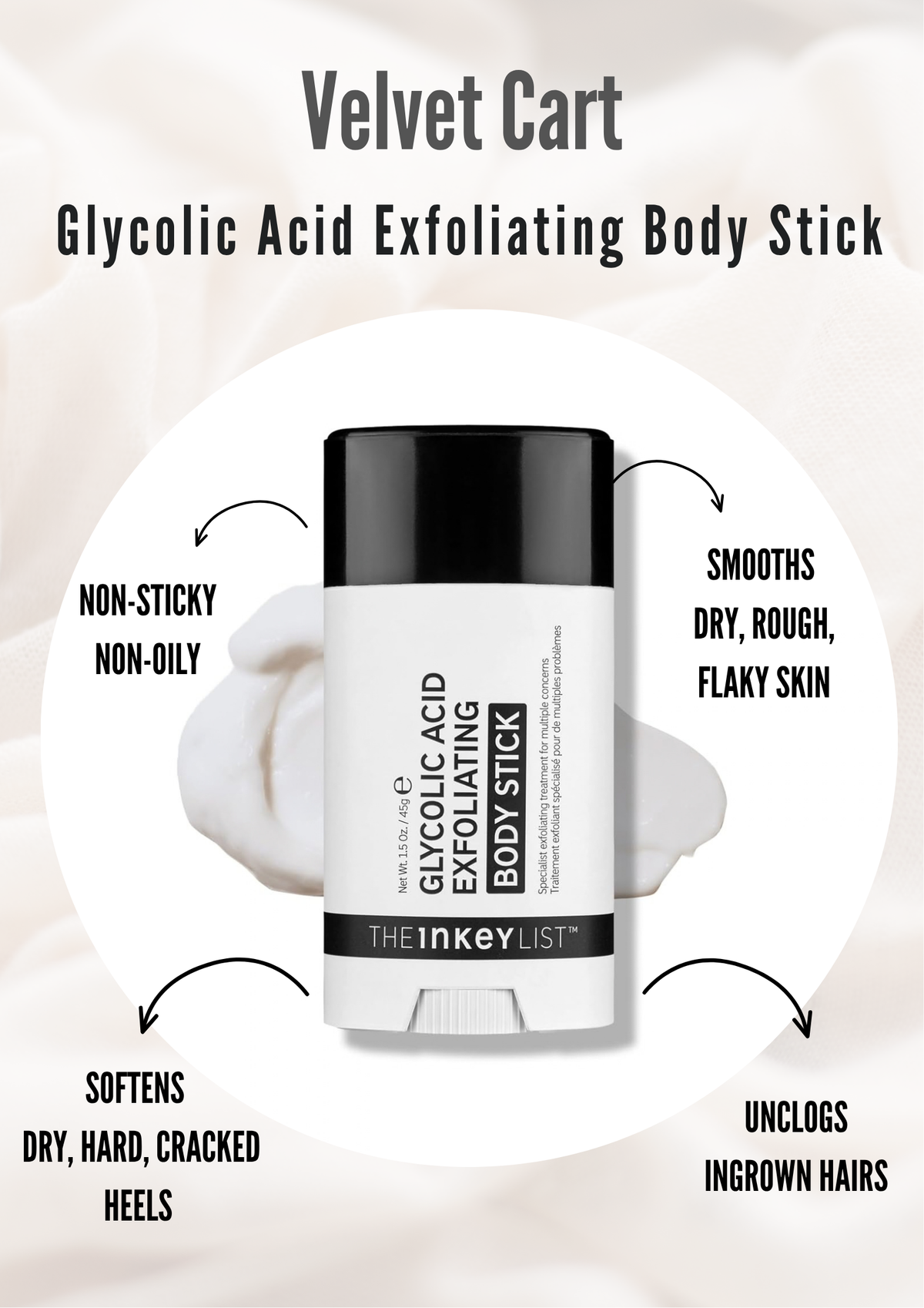 Glycolic Acid Exfoliating Body Stick